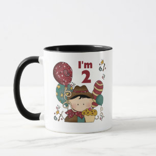 2nd Birthday Cowboy T-shirts and Gifts Mug