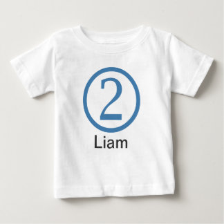2nd  Birthday Customisable T-Shirt Boy
