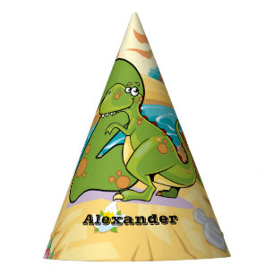 2nd Birthday Dinosaur Party Hat