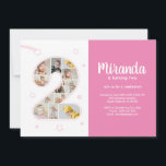 2nd Birthday Girl Number 2 Custom Photo Collage Invitation<br><div class="desc">Celebrate 2nd birthday or wedding anniversary with this custom photo collage. Choose your favourite photos for display. Customise the name, text and date to fit your occasion. This will be a lovely keepsake with personalised message to look back on with family and friends. If you need any other number as...</div>