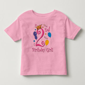 2nd Birthday Girl! Toddler T-Shirt