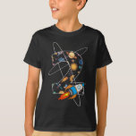 2nd birthday girls boys Astronaut  2 years old T-Shirt<br><div class="desc">A cute 2nd birthday shirt for Boys and Girls. The perfect Gift for 2 year old Kids like your Son,  Nephew,  Daughter,  Niece,  Granddaughter or Grandson. Third birthday T-Shirt Outfit for the Toddler Party with Friends. Ideal for Grandkids and Children.</div>