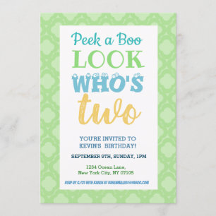2nd Birthday Invitation Sayings