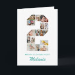 2nd Birthday Number 2 Photo Collage Personalised Card<br><div class="desc">Celebrate your little one's momentous 2nd Birthday with this cute card. It's a personalised photo collage birthday card that allows you to create a truly unique and memorable design. This customisable template lets you insert your own cherished photos, capturing the precious moments of your baby's year. This custom card is...</div>