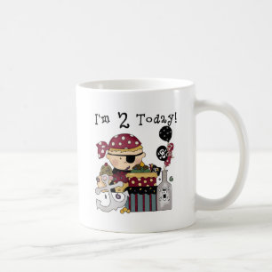 2nd Birthday Pirate Tshirts and Gifts Coffee Mug