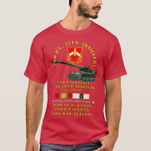 2nd Bn 28th Artillery 175mm Hindenburg Ansbach Ger T-Shirt