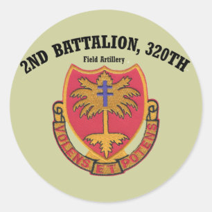 2nd Bn, 320th FA Stickers