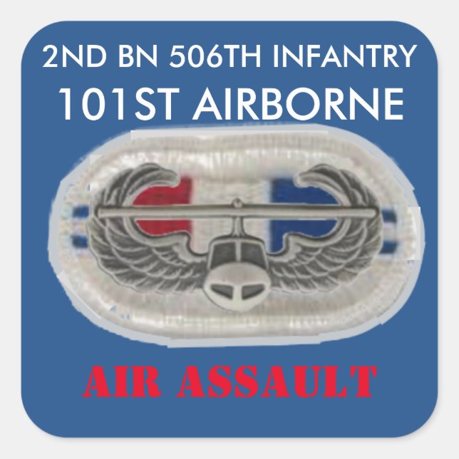 2ND BN 506TH INFANTRY 101ST AIRBORNE STICKERS (Front)