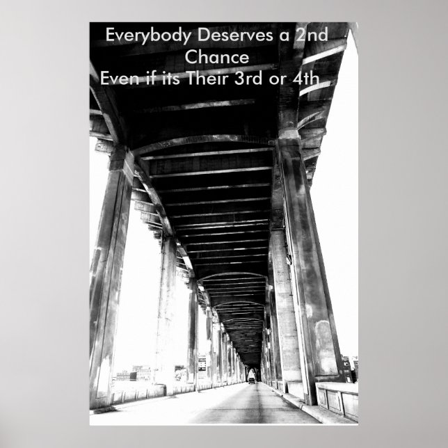 2nd Chances Motivational Poster (Front)