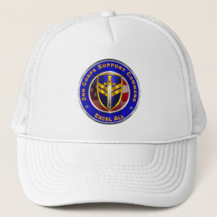 2nd Corps Support Command “COSCOM” Trucker Hat