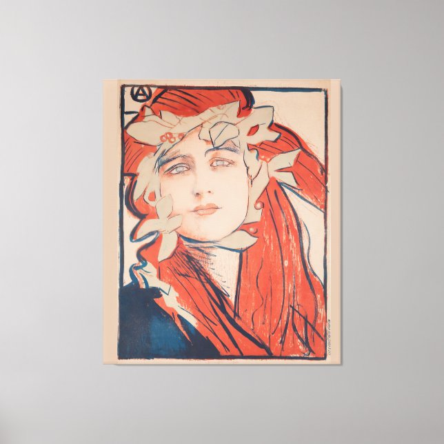 2nd Exhibition of the Society of Polish Artists  Canvas Print (Front)