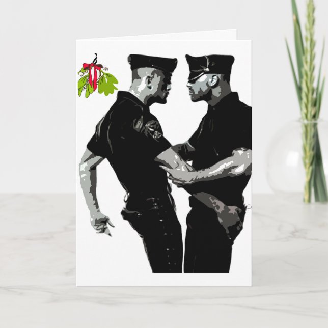 2nd Gay of Christmas Holiday Card (Front)