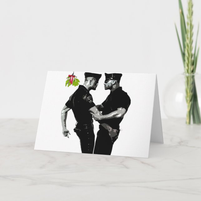 2nd Gay of Christmas Holiday Card (Front)