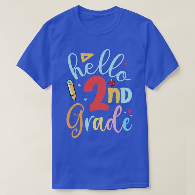 2nd Grade 2 T-Shirt (Design Front)