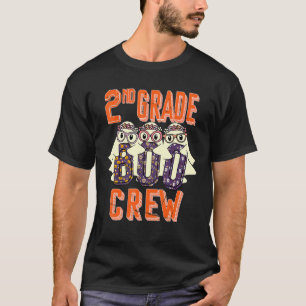 2nd Grade Boo Crew Teacher Student  Halloween Cost T-Shirt