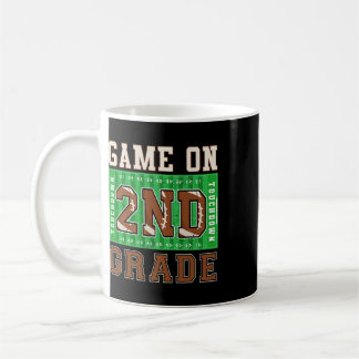 2nd Grade Boys Footll Ck To School Game On Second Coffee Mug
