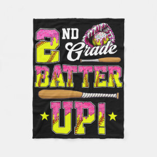 2nd Grade Butter Up Softll Ice Cream Drip Ck To Sc Fleece Blanket