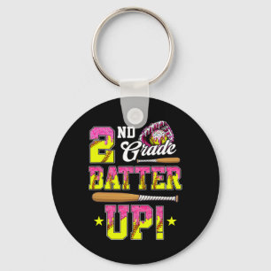 2nd Grade Butter Up Softll Ice Cream Drip Ck To Sc Key Ring