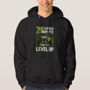 2nd Grade Complete Time To Level Up Last Day Of Sc Hoodie