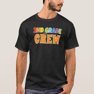 2nd Grade Crew Boys Second Grade 2nd Class School T-Shirt