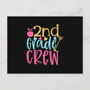 2nd Grade Crew Postcard