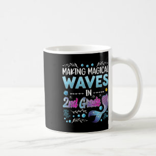2nd Grade Cute Mermaid girls 1st day of back to sc Coffee Mug