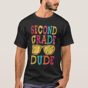 2nd Grade Dude Back to School  First Day of School T-Shirt