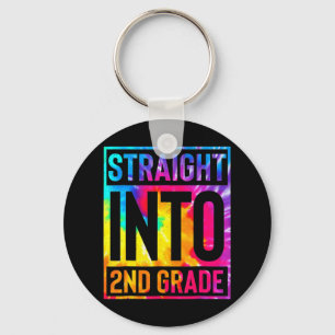 2nd Grade First Day of School Back To Boys Girls Key Ring