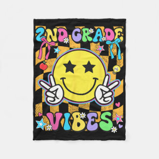 2nd Grade For Girls Boy Teacher Second Grade Ck To Fleece Blanket