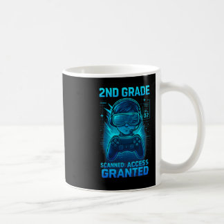2nd Grade Gamer Access Granted Kids Gaming Tee  Coffee Mug