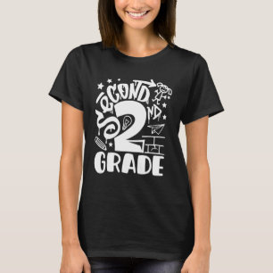 2nd Grade Girl First Day Of School Teacher Back To T-Shirt