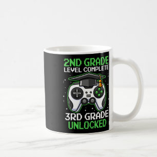 2nd Grade Graduation Gamer Level Up To 3rd Grade  Coffee Mug
