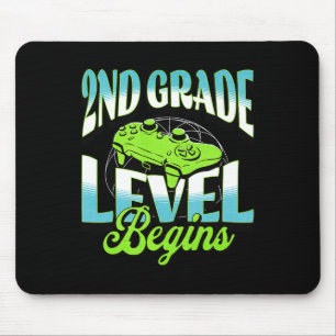 2nd Grade Level Unlocked Retro Gaming Adventure De Mouse Mat