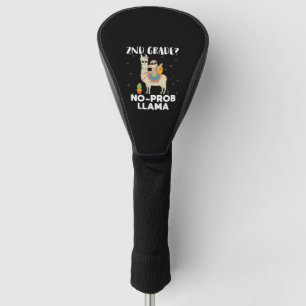 2nd grade no prob llama golf head cover