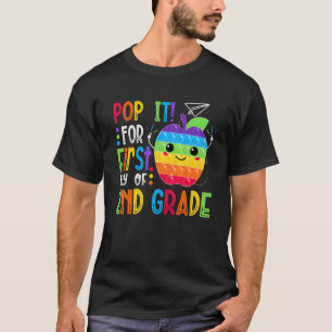 2nd Grade Pop It Teacher Team Second Grade Squad G T-Shirt