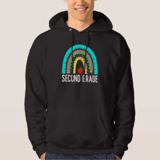2nd Grade Rainbow Teacher Team Second Grade Squad  Hoodie