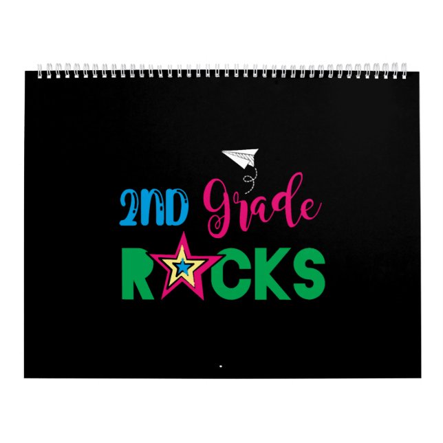 2nd Grade Rocks  Calendar (Cover)