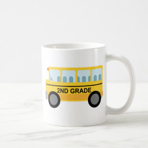 2nd Grade (School Bus) Gift Coffee Mug
