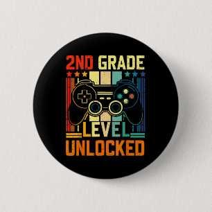 2nd Grade Shirts For Girls Unicorn Second Grade He 6 Cm Round Badge