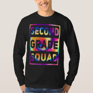 2nd Grade Squad Back To School Teacher Student Rai T-Shirt