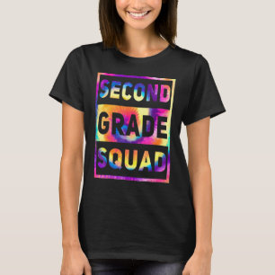 2nd Grade Squad Back To School Teacher Student Rai T-Shirt