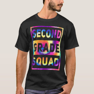 2nd Grade Squad Back To School Teacher Student Rai T-Shirt