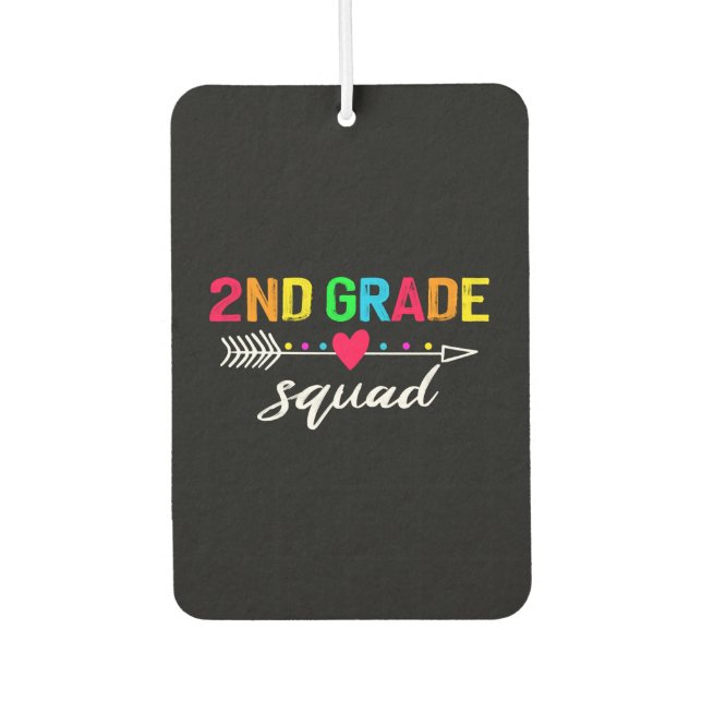 2nd grade squad car air freshener (Front)