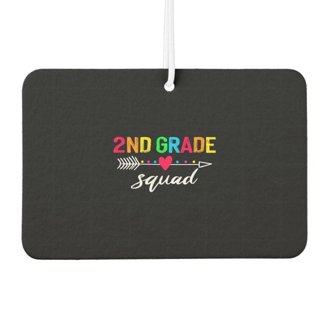 2nd grade squad car air freshener (Front)