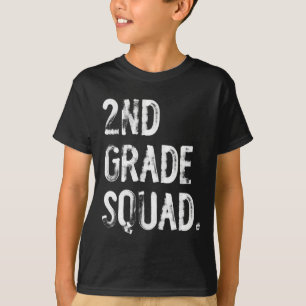 2nd Grade Squad Ck To School Student Teacher T-Shirt