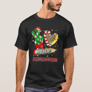 2nd Grade Squad Second Grade Teacher Xmas 2nd Grad T-Shirt