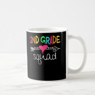 2nd Grade Squad Second Teacher Student School Coffee Mug