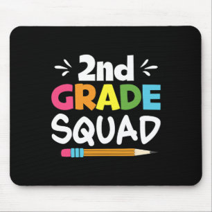 2nd Grade Squad Second Teacher Student Team Ck To  Mouse Mat