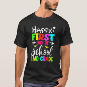 2nd Grade Student Teacher First Day Of School T-Shirt