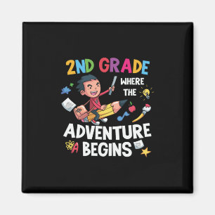 2nd Grade Teacher 2nd Grade Adventure Begins Magnet